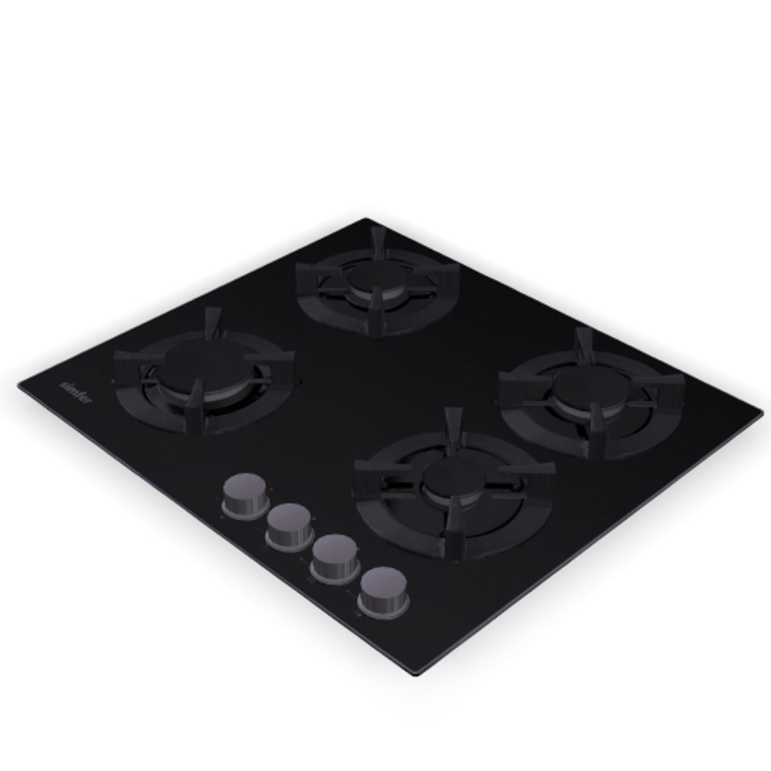 Cooktop hob simfer h60n40b412 3D model - TurboSquid 1546881