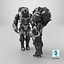 3D Combat Suit 04 Collection