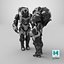 3D Combat Suit 04 Collection