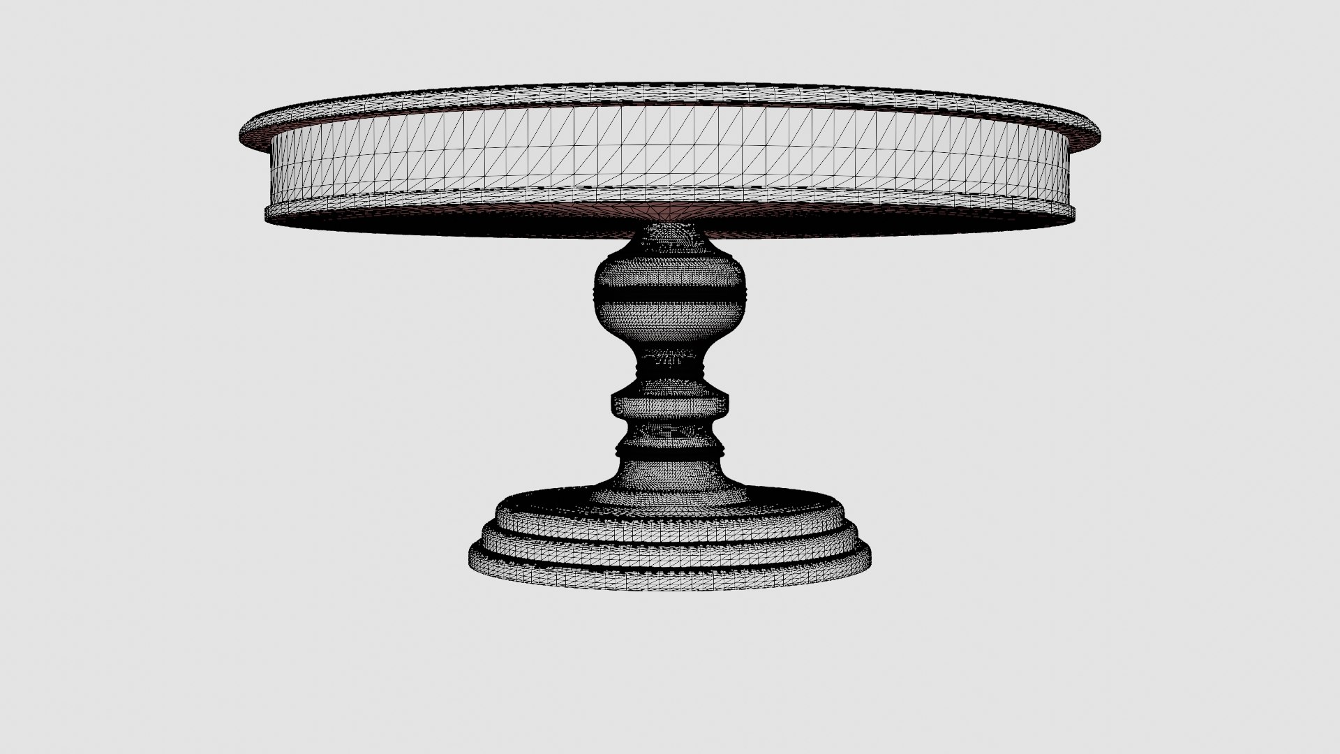 Cardiff Dining Table Black 3D Model - TurboSquid 2264283