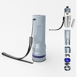 Flashlight Silver