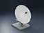 Antenna della stazione di terra satellitare da 37 cm con fuoco primario