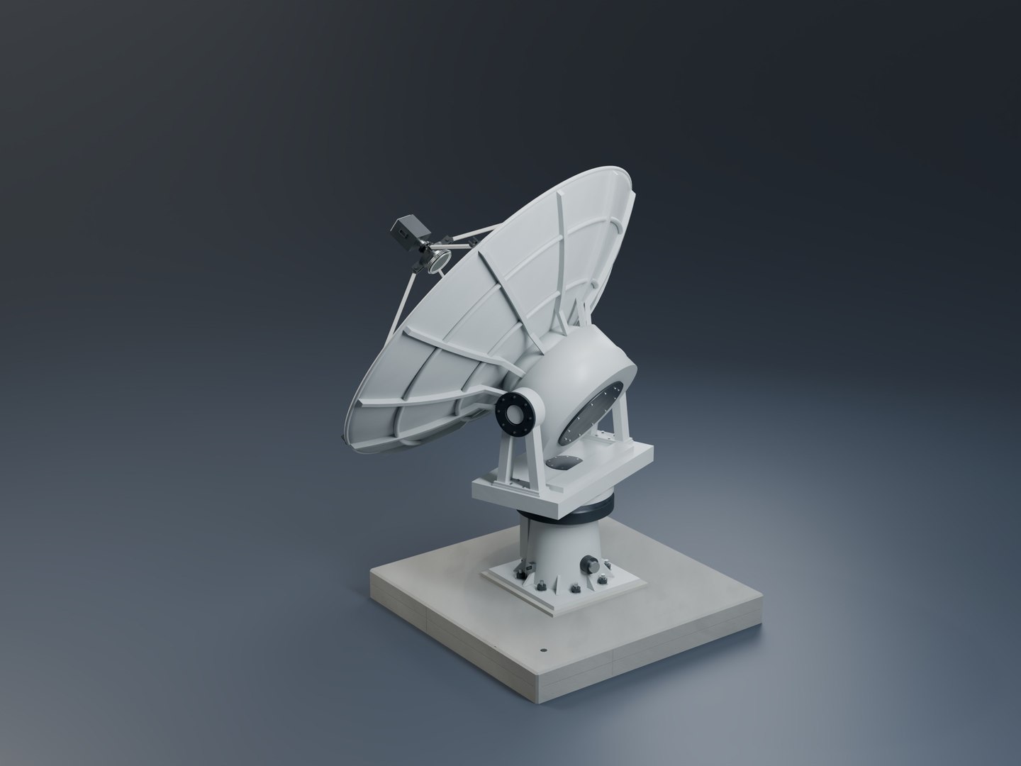 3D Satellite Ground Station Antenna 37cm Prime Focus model https://p.turbosquid.com/ts-thumb/3o/GQWpTi/on/13_rear_right/jpg/1786748016/1920x1080/fit_q87/9d7a1e645389ba6f44efafb2ceab42d678c83d7f/13_rear_right.jpg
