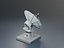 Antenna della stazione di terra satellitare da 37 cm con fuoco primario