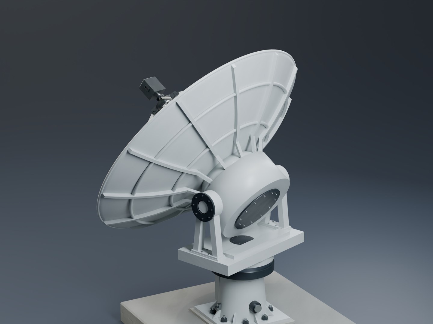 3D Satellite Ground Station Antenna 37cm Prime Focus model https://p.turbosquid.com/ts-thumb/3o/GQWpTi/xP/16_rear_hub_yoke_detail/jpg/1786748017/1920x1080/fit_q87/11d4b6b4a51bfaa89b27a0ce36cd2efba8a568f8/16_rear_hub_yoke_detail.jpg