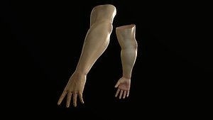 Realistic Arms Game Asset PBR UE4