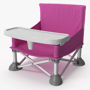 Portable Toddler Feeding Seat Pink