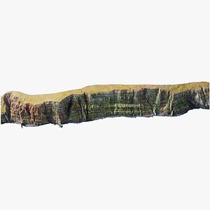 Coastal Cliff Formation - 3D PBR Model1