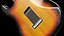 Fender Stratocaster Sunburst 3D