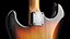 Fender Stratocaster Sunburst 3D