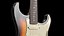 Fender Stratocaster Sunburst 3D
