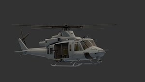 Bell UH-1y Venom Helicopter 3D