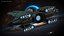 Sci Fi Space Station with Interplanetary Spacecraft Collection 2 3D