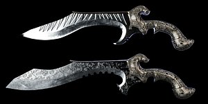 nyx ulric s kukris 3D model