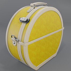 3D model Steamline  Correspondent Canary Yellow Hatbox Large