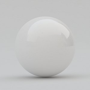 3D Pool Snooker Ball white