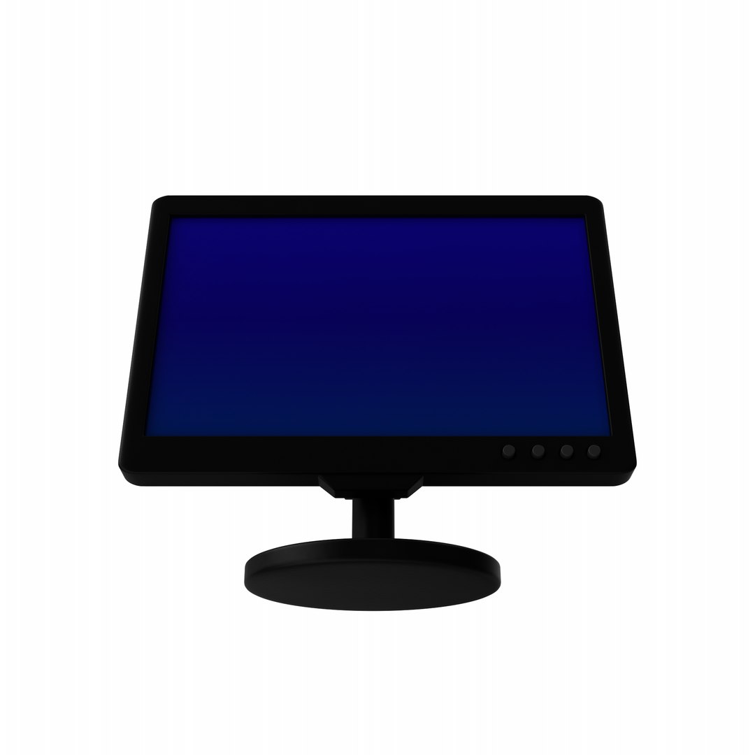 Computer Monitor Cartoon 3D Model - TurboSquid 2331757
