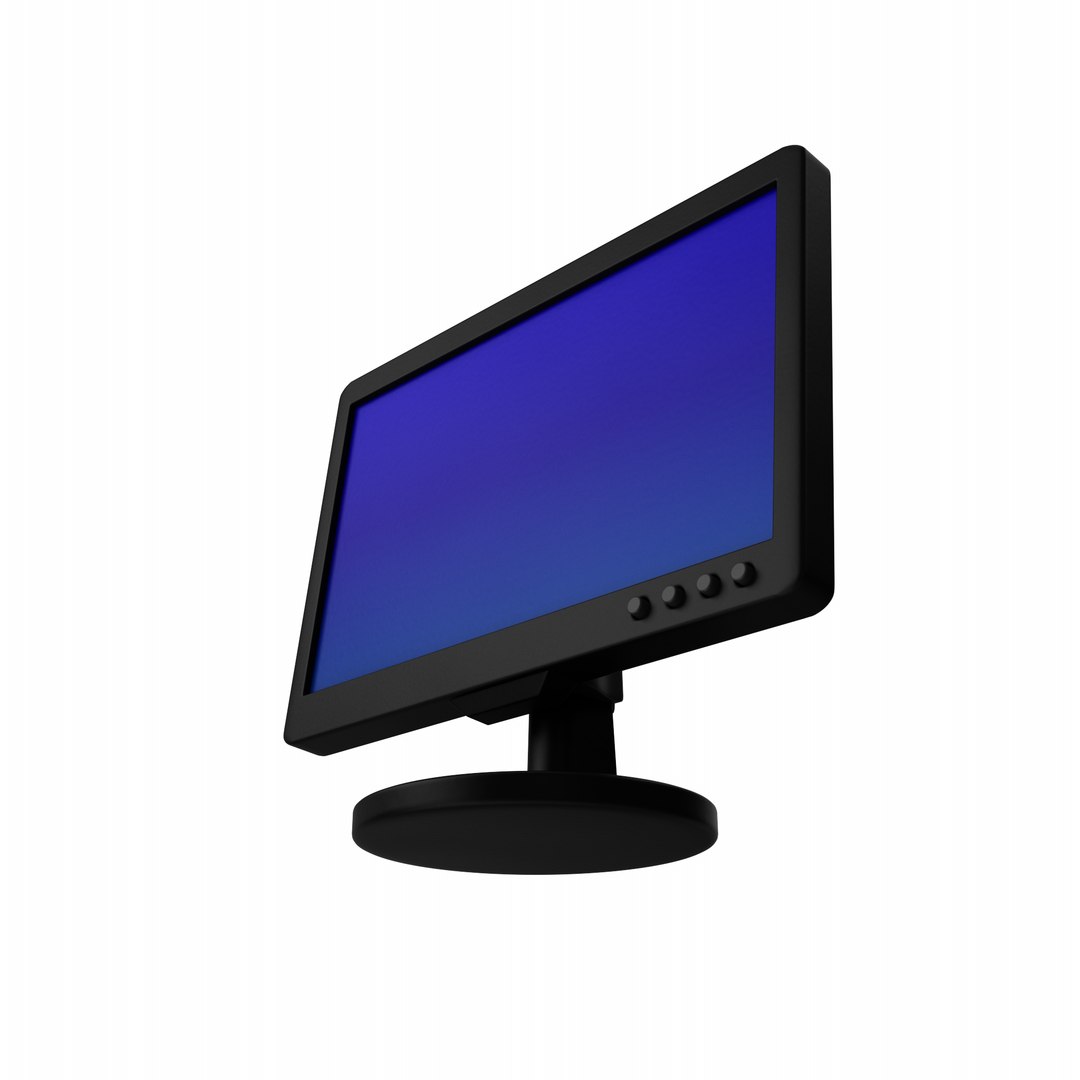 Computer Monitor Cartoon 3D Model - TurboSquid 2331757