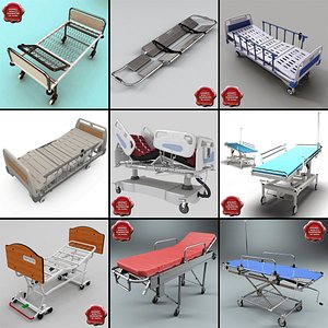 Hospital Beds Collection V4