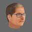 Tim Cook Head - Low poly head for game