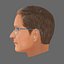 Tim Cook Head - Low poly head for game