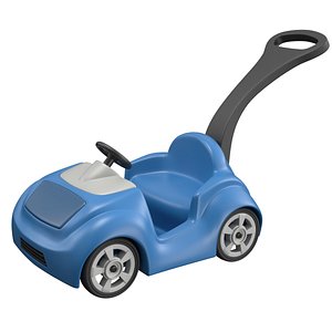 Kids Ride On Push Car 3D model