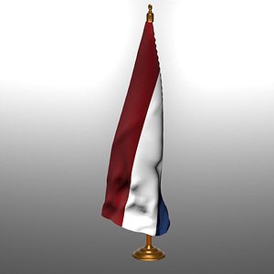 3D NETHERLAND table flag t