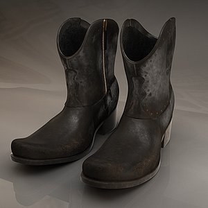 3d dirt boots