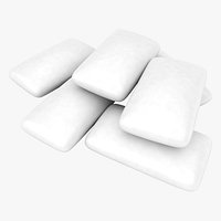 Chewing Gum Pile White