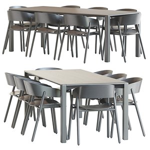 Aodt black  Mava chair 3D