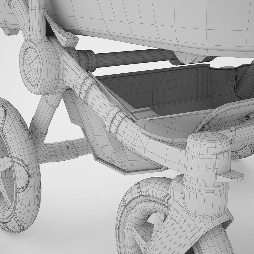 3D model multipurpose carriage twins - TurboSquid 1287185