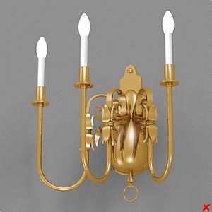wall lamp 3d model