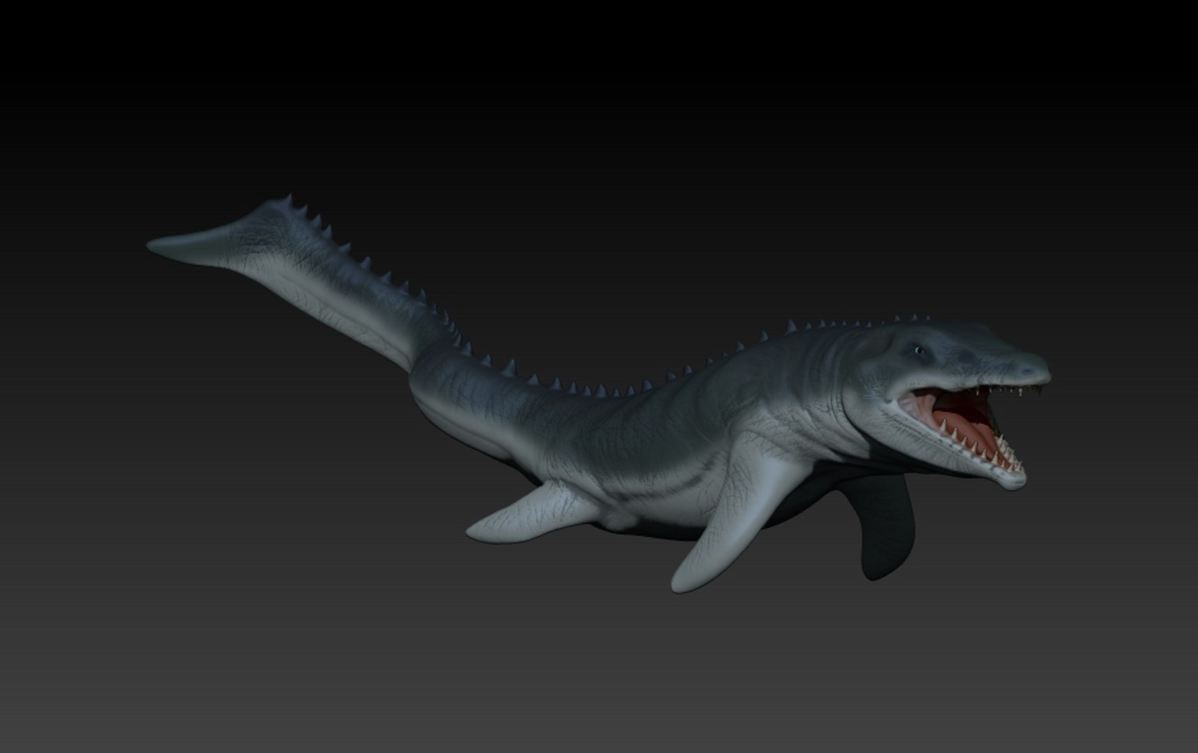 Mosasaurio Printing 3D - TurboSquid 1381344