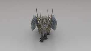 Anime Monster 3D Model  Fantasy Game Creature Character 3D