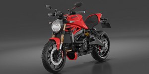 Ducati Monster 1200S 3D model