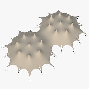 Tensile Structure Architecture 3D