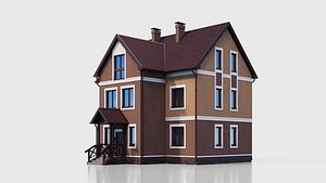 3D Residential house A-219