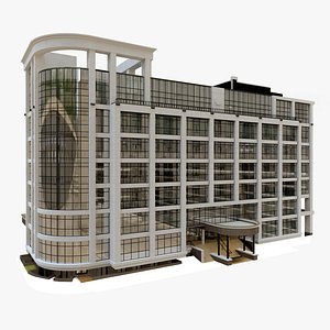 3D City Court Building