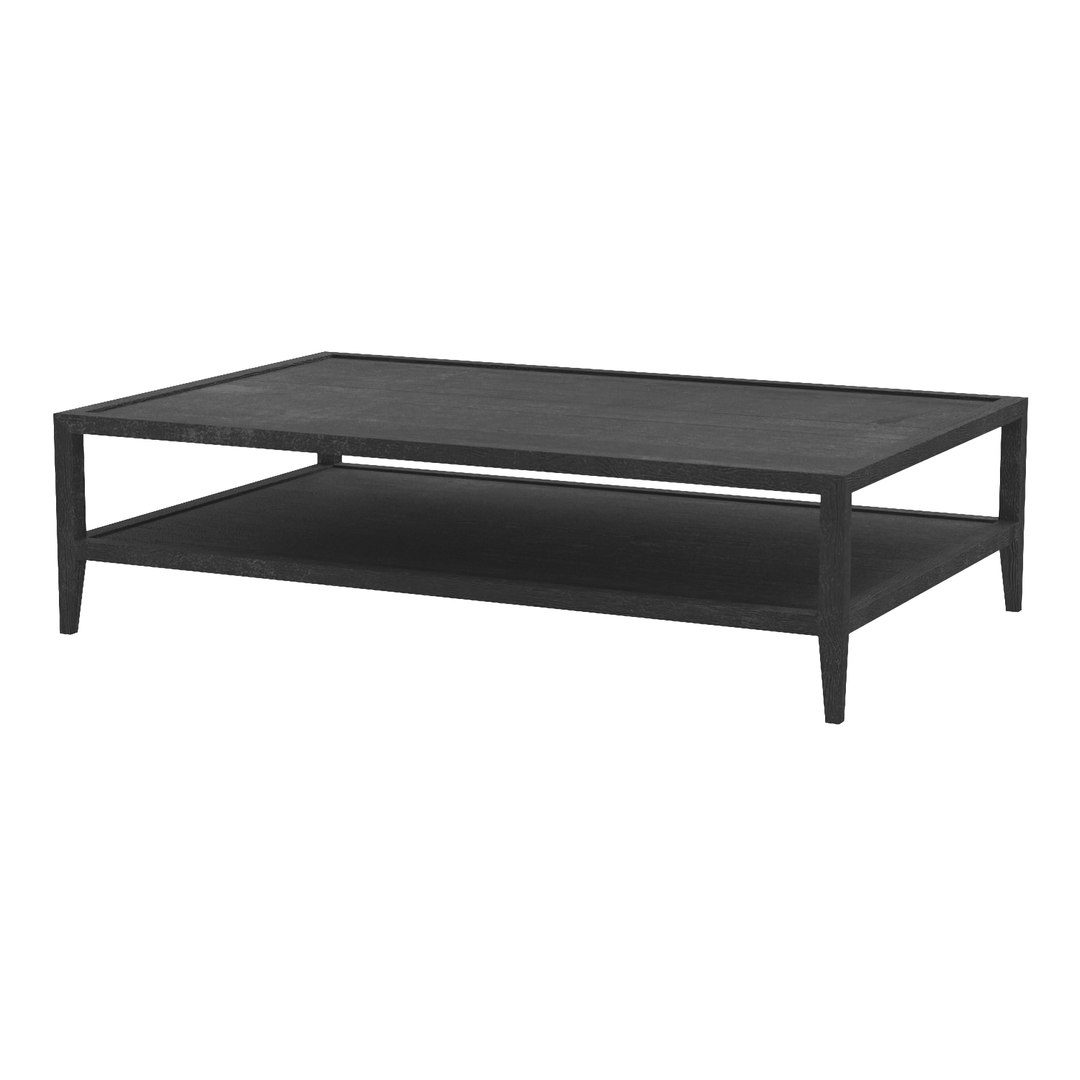 French Contemporary Coffee Table 3D TurboSquid 2061615
