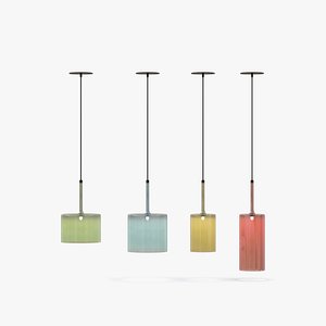 glass lamp 3D