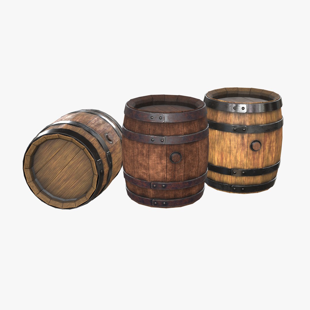 木桶3d模型