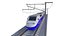 High Speed Train and Rail
