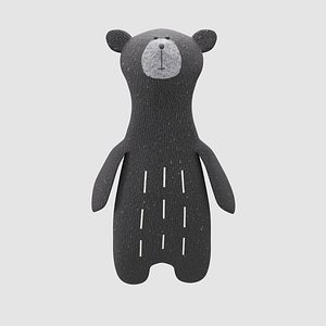 plush teddy bear toy 3D model