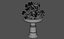 Asian plant pot 3D