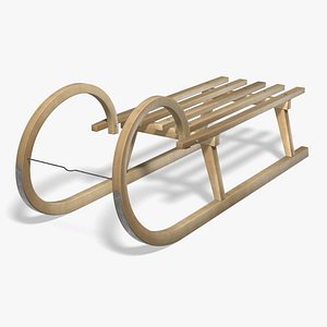 Wooden Sledge