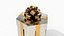 Gift Box - Hexagon with Glossy Tied Ribbon Rosette