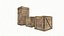 Wooden Boxes Low-poly PBR