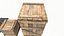 Wooden Boxes Low-poly PBR