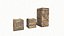Wooden Boxes Low-poly PBR