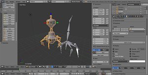 robot sentry walls 3D